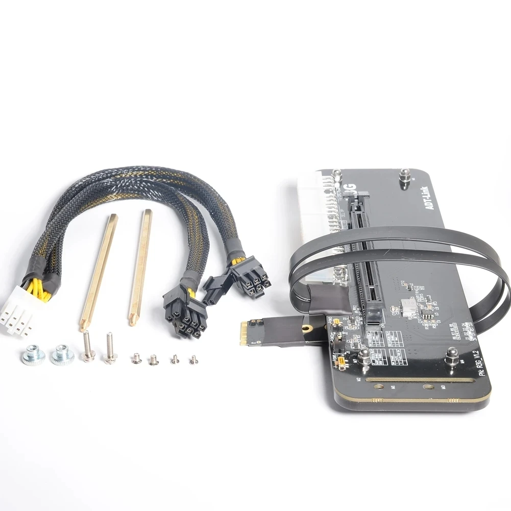 Zewnętrzny adapter M.2 NVMe Edge do PCIe 16x Slot PCI-e x16 4.0 do M.2 NVMe eGPU R43SG 4.0 eGPU do NUC ITX STX Notebook PC