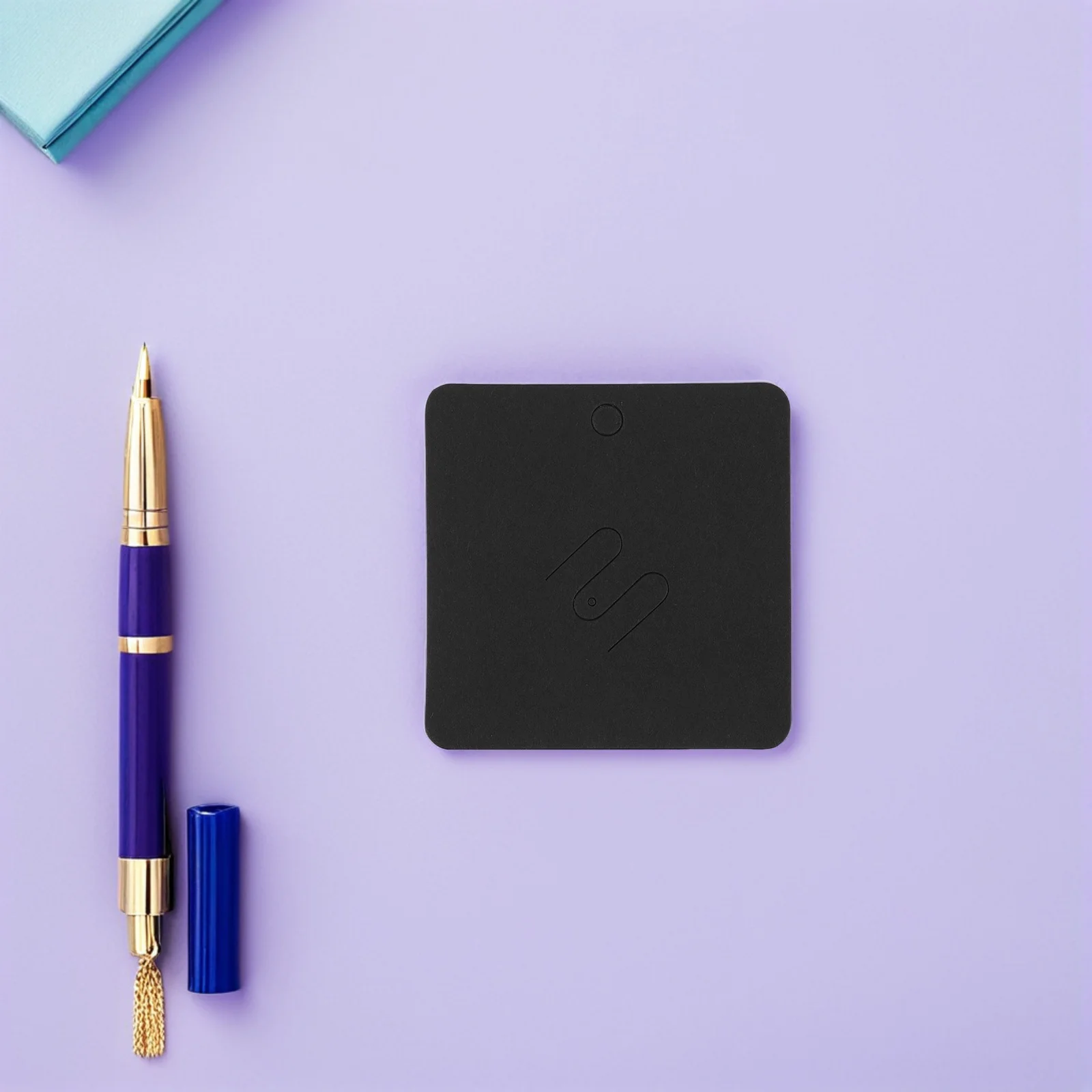 

200Pcs Jewelry Display Paper Cards Blank for Brooches Earrings Necklaces Hair Clips Organizer Storage Solution