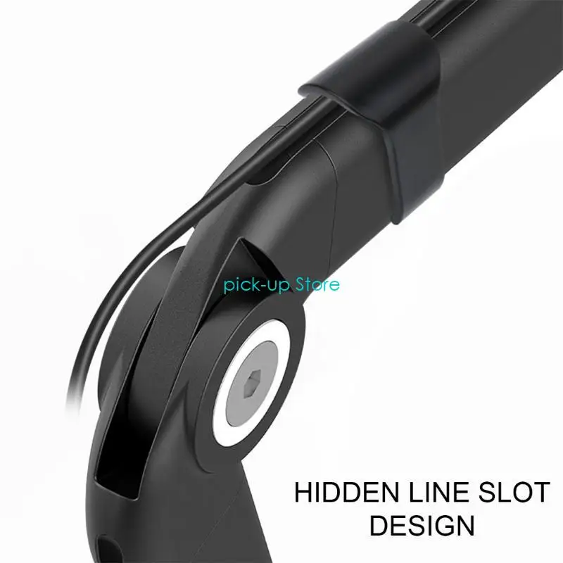 

Q5WA Suspension Boom Mic Stand with Heavy Duty Clamp Microphone Arm Stand for Gaming Recording 360 Degree Rotating Boom Arm