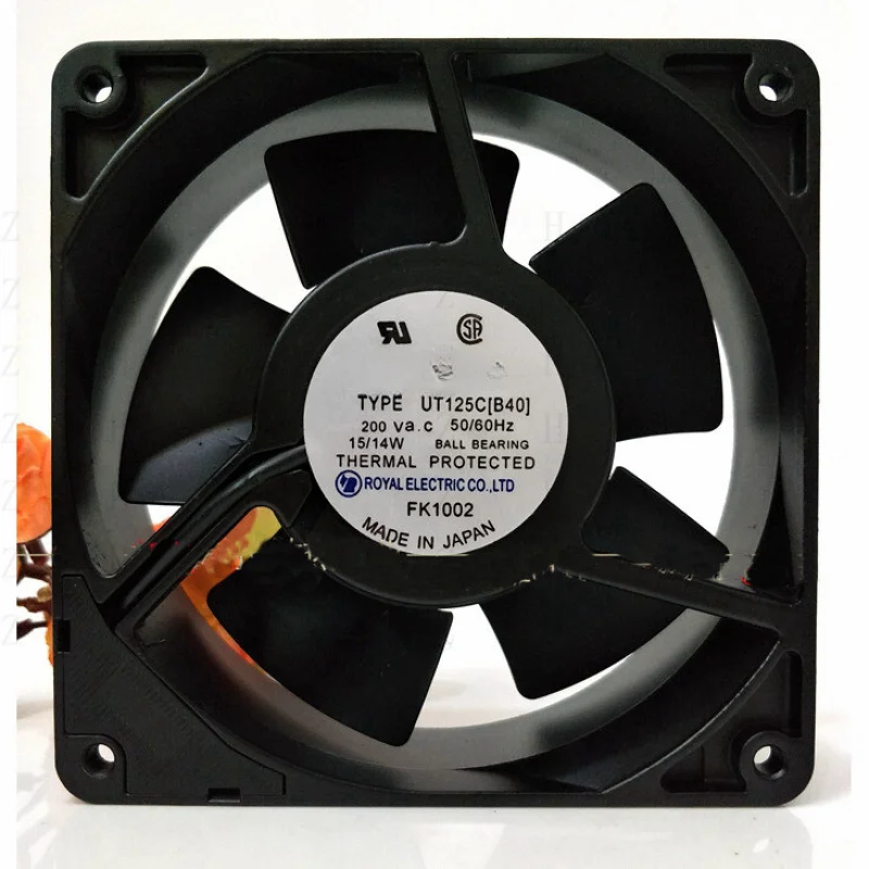 z-1pcs-for-royal-fan-ut125c[b40]-12038-200v-15-14w-all-metal-cooling-fan