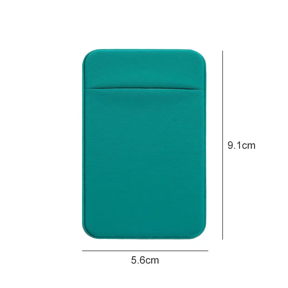 

Adhesive Phone Pocket Elastic Sticker Back Cover Card Sleeve Cell Phone Pouch Phone Wallet Stick Wallet Case Phone Card Holder