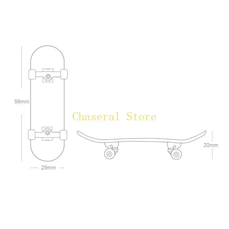Attività del tavolo da tavolo da skateboard in miniatura E7CE ACCIPO SPORT SPORT ACCS