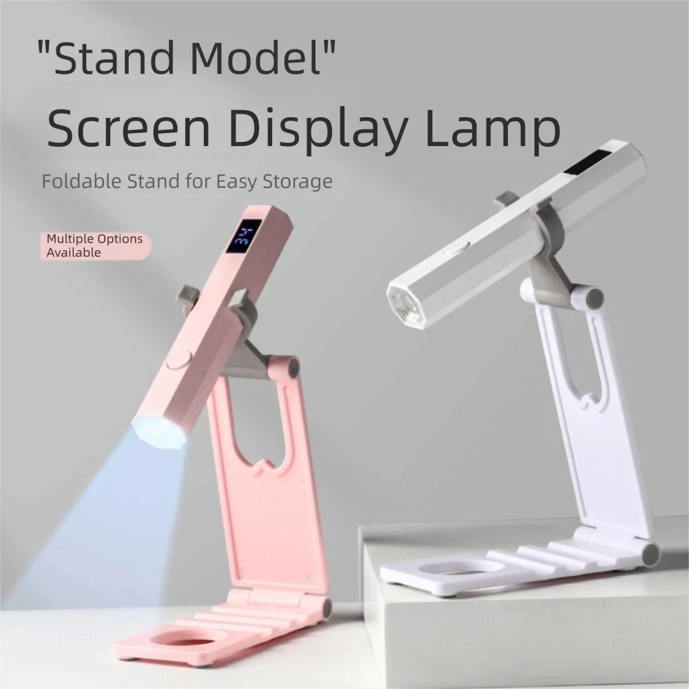 High-Power Nail Glue Heating Lamp One-Hole One-Inch Handheld Lamp Stand Solid-State Charging Manicure Lamp Stand For Manicure