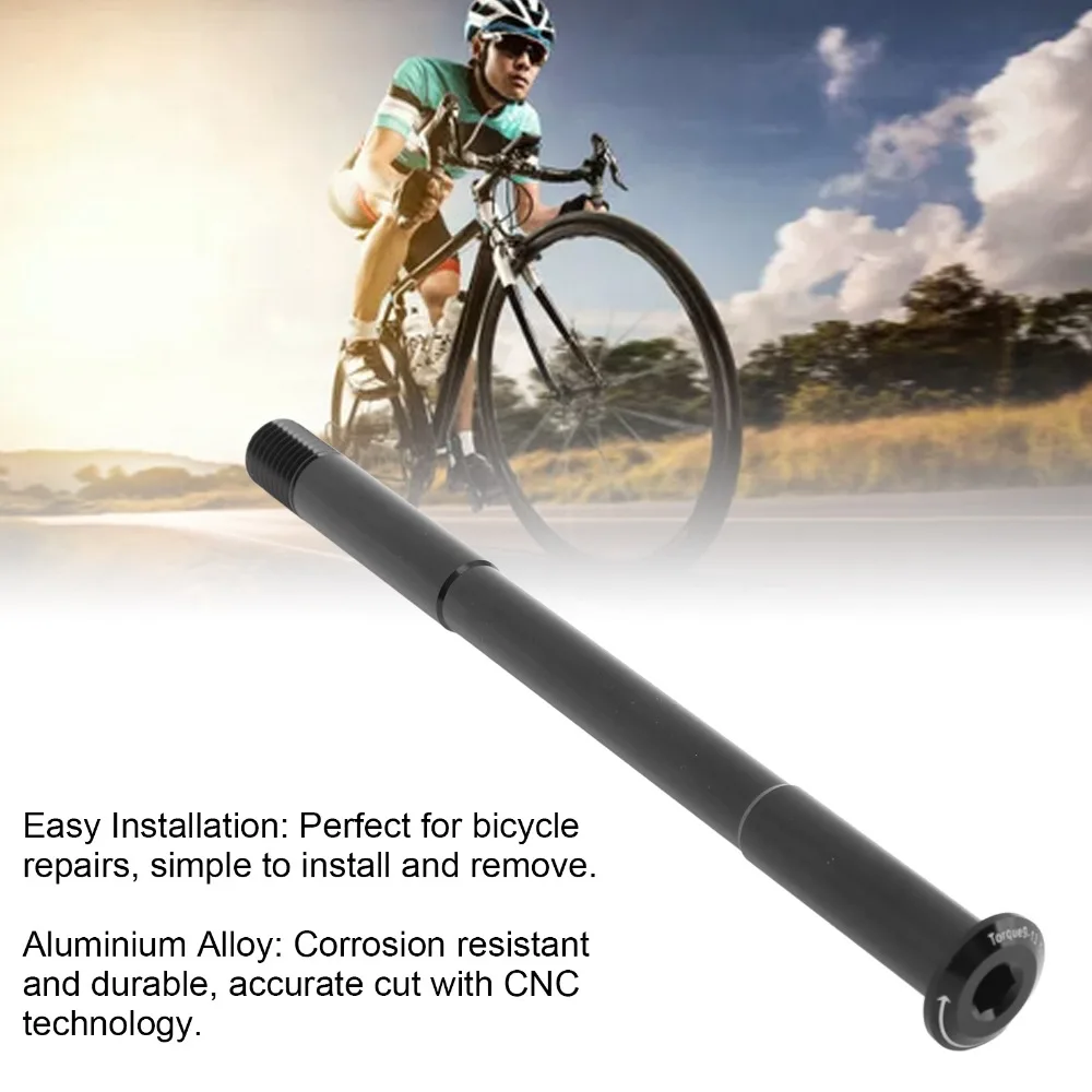 Eje pasante aluminio horquilla hueca ligera para bicicleta - imagen 5