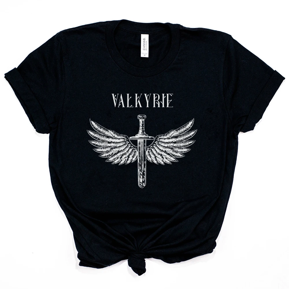 Valkyrie T-shirt ACOSF ACOTAR Shirt Nesta A Court of Silver Flames Tee Velaris Feyre and Rhysand Sarah J Maas Shirts SJM Tops