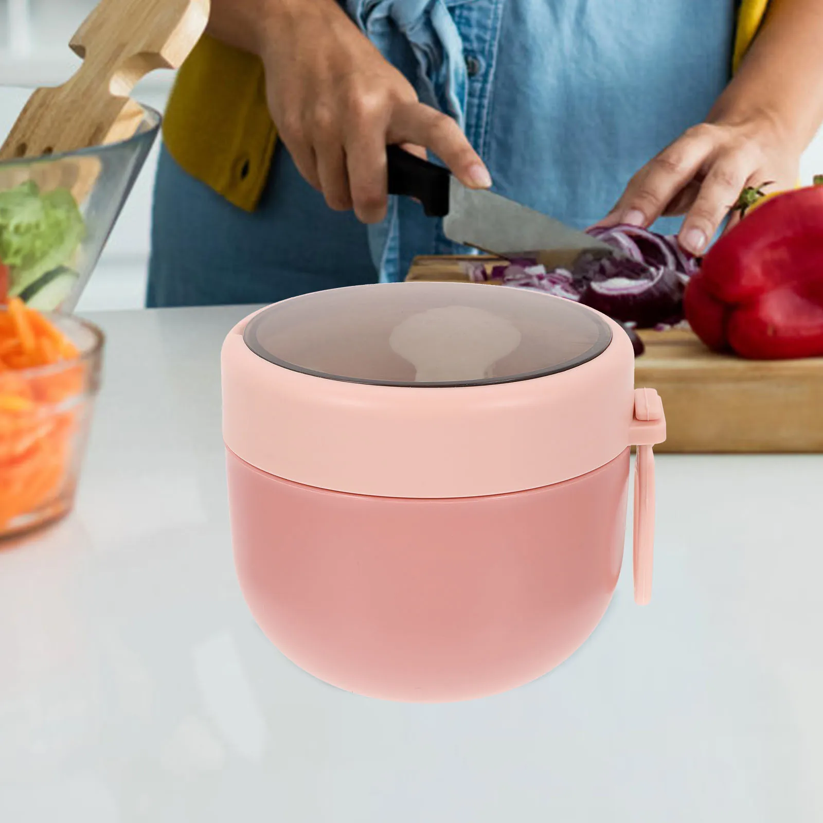 

Stainless Steel Breakfast Cup Leakproof Travel Soup Container H held Food Oatmeal Mug Environmental Protection Safe