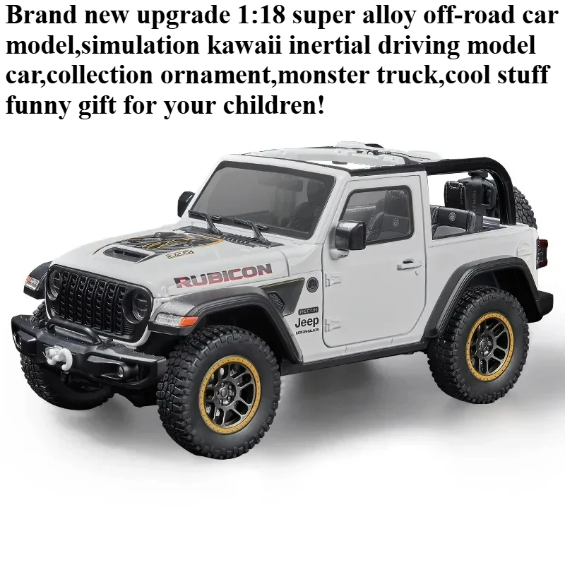 

Игрушечный автомобиль Cool Stuff, забавный подарок-супер-модель внедорожника из сплава 1:18, кавайная инерционная модель автомобиля с откатным механизмом, монстр-грузовик, игрушки для детей