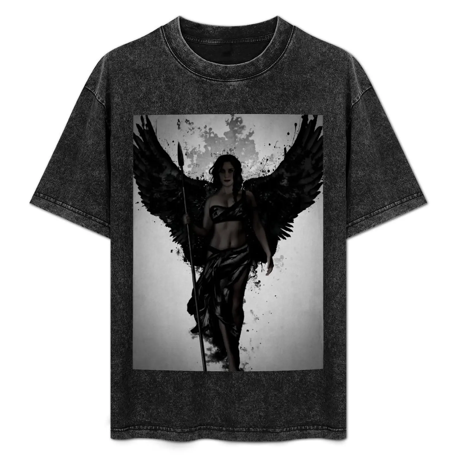 Dark Valkyrja T-Shirt Simple Casual Short Sleeve Tee