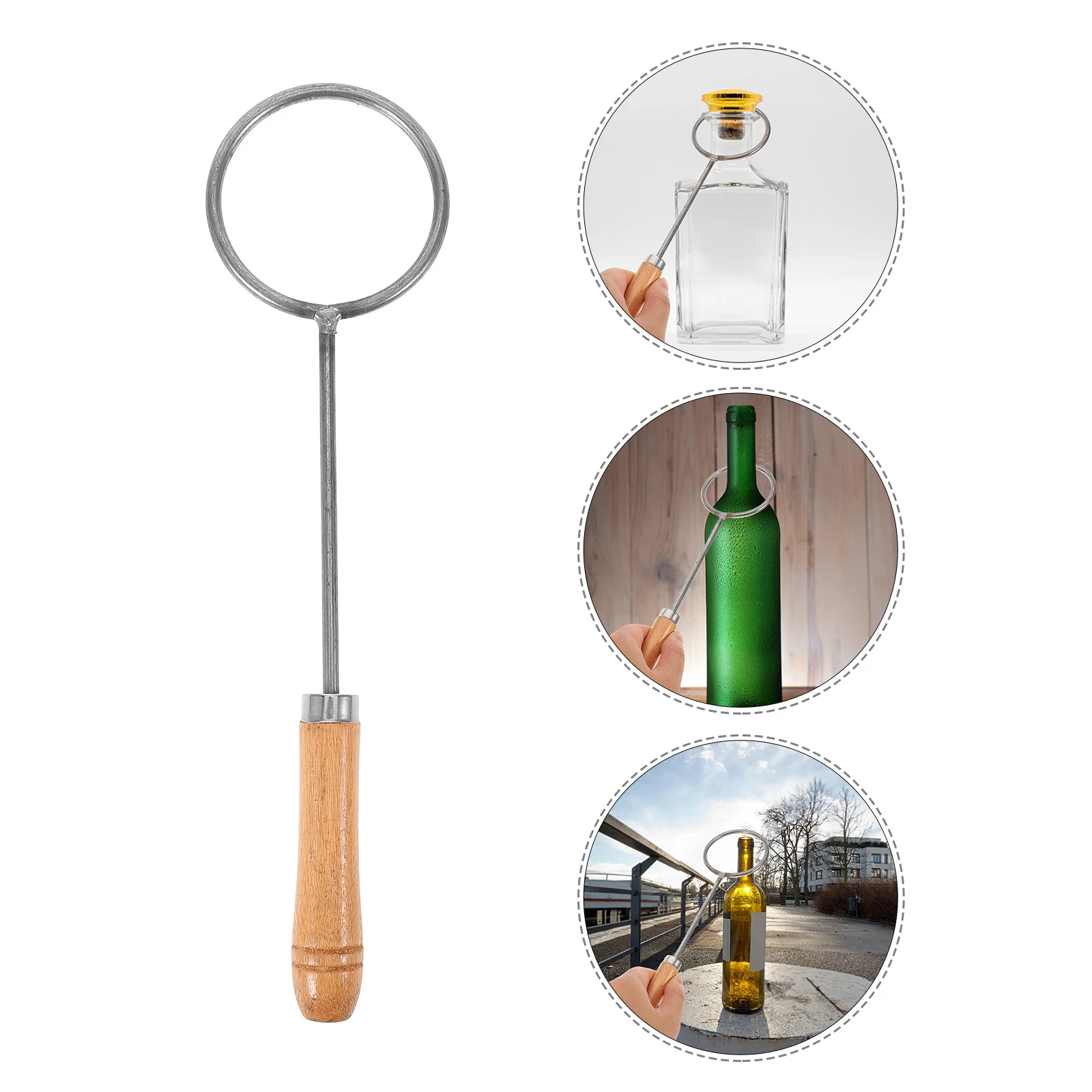 قطع الزجاجات لحاملات الحرف الفنية DIY المزهريات النبيذ البيرة إبريق القاطع الأسطوانة المحمولة خفيفة الوزن #4