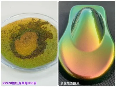 Super Shift Chameleon Pigment Powder, Hypershift, Chromaflair, colorshift Automotive Paint Pigment Powder 615