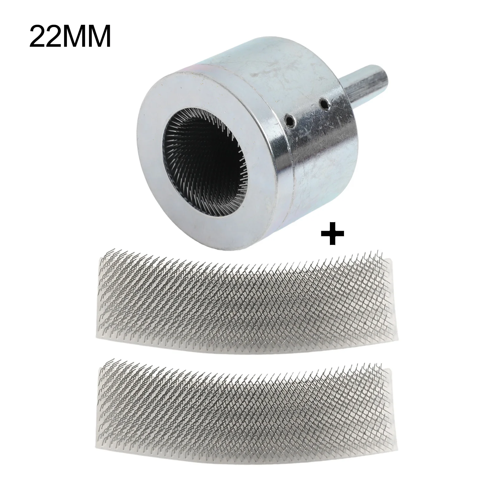 3PCS Metal Pipe Cleaning Brushes with Hexagonal Handles Essential Tools for Effective Deburring of Copper Pipes