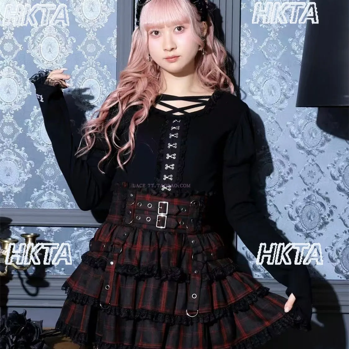 

Темная субкультура, ретро, персиковое сердце, алфавит, вышивка, съемные рукава, вязаные пуловеры, топы, женские черные свитера