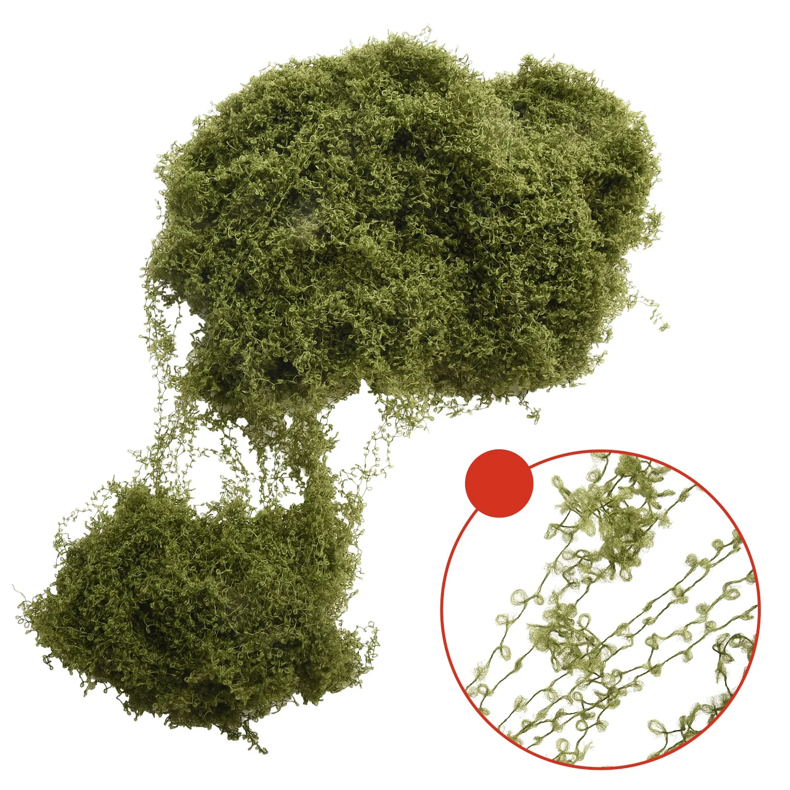 15cm*12cm*5cm 30g Artificial Moss Lightweight And Easy To Tear Natural Green Lichen Elements Versatile Decoration