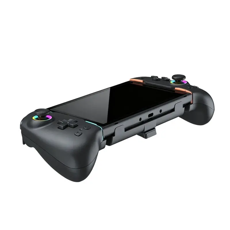 FEDI-Stretchable Bluetooth Game Controller For Switch OLED Switch 2 Hall Joystick RGB Gaming Gamepad