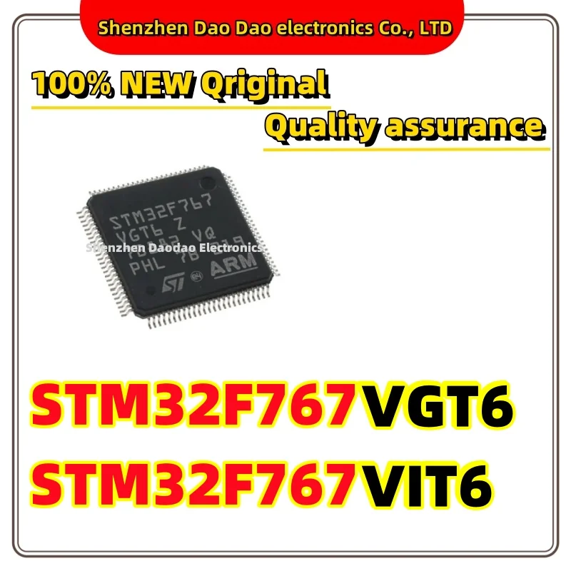 

STM32F767VGT6 STM32F767VIT6 LQFP-100 Microcontroller chip IC new original