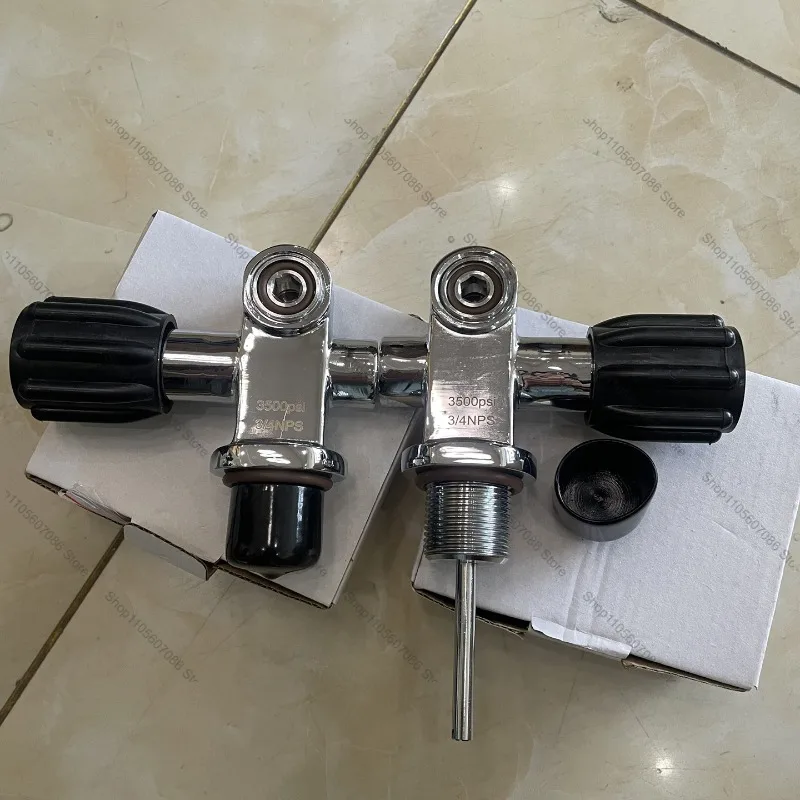 Bottle Head Valve G3/4 Imported Right Hand Valve, Reverse Cylinder Technology Diving Left Hand Valve