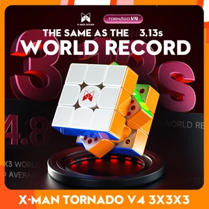 Qiyi-X-Man Tornado V4 M Pioneer UV Maglev Magic Speed Speed, zapperner Aufkleber-Spielzeug, XMD Tornado V3M 6 Hauptverkaufstornador Z030 - №6