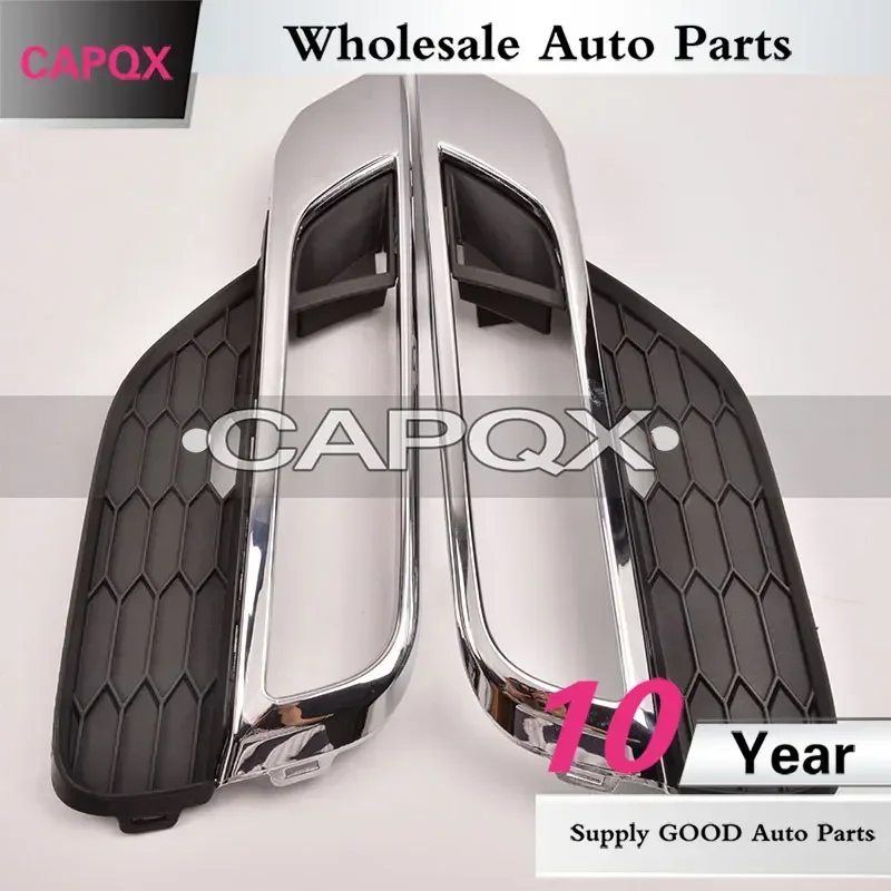 CAPQX Front Bumper Fog Light Cover Hood Trim Chroming For Honda CR-V CRV 2015 2016 RM1 RM2 RM3 RM4  Fog Lamp Frame