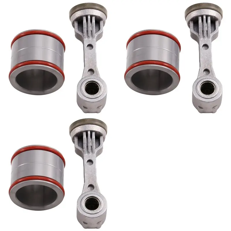 3X Air Suspension Compressor Repair Kits Piston Rod For Panamera Cayenne VW Touareg 7P0616006E 97035815108