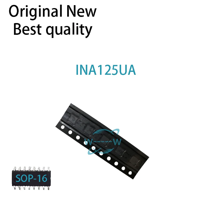 (2-5 PCS)New INA125UA INA125U SOP-16 IC Chip electronic