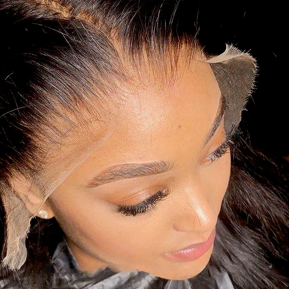 

13x6 Hd Lace Frontal 13x4 Invisible Melt Skin 4x4 5x5 6x6 7x7 Closure Only Raw Front 100% Human Hair Straight Pre Plucked Hair