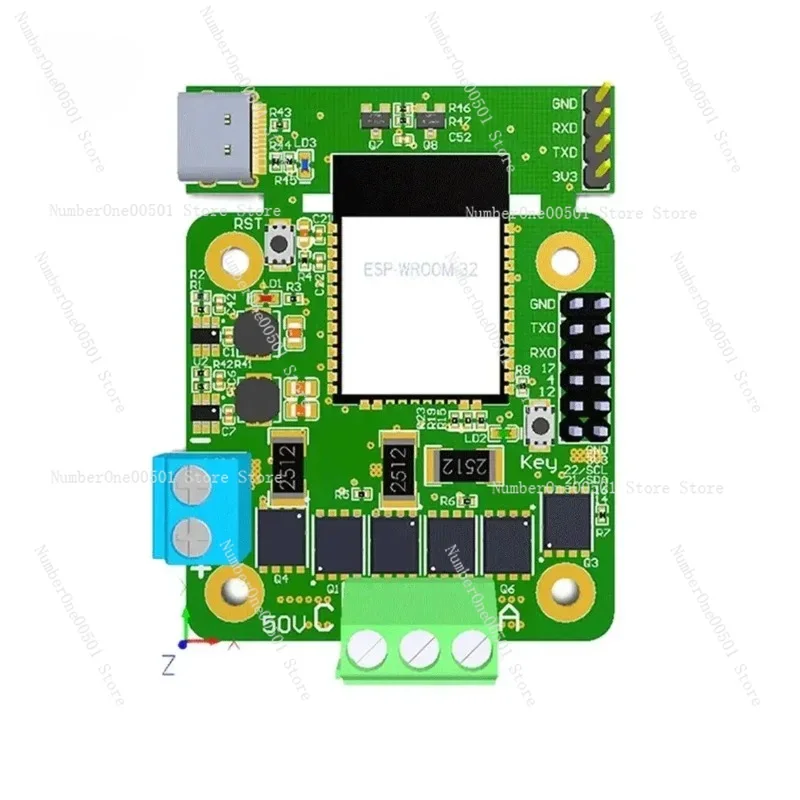 Esp32drive Simplefoc High Power Drive Esp-now Tactile Control Dagor