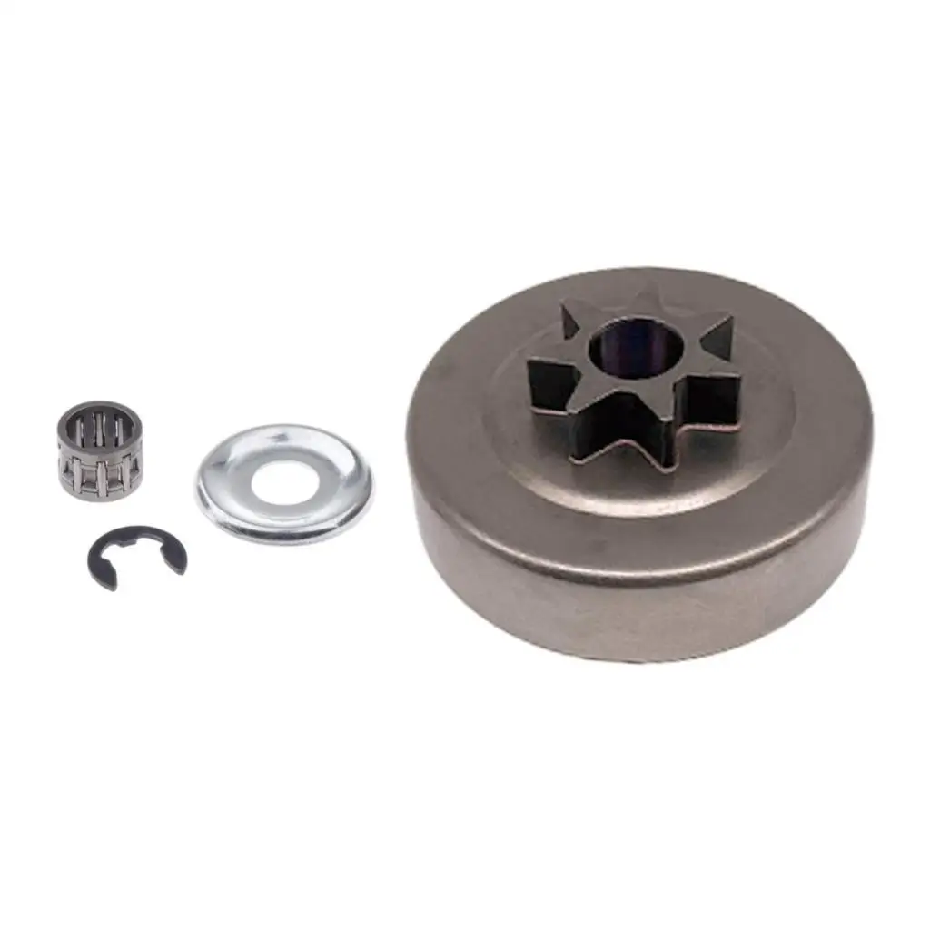 Chainsaw Clutch Drum Needle Bearing E Clip Assembly Metal Accessory for 021 023 MS250
