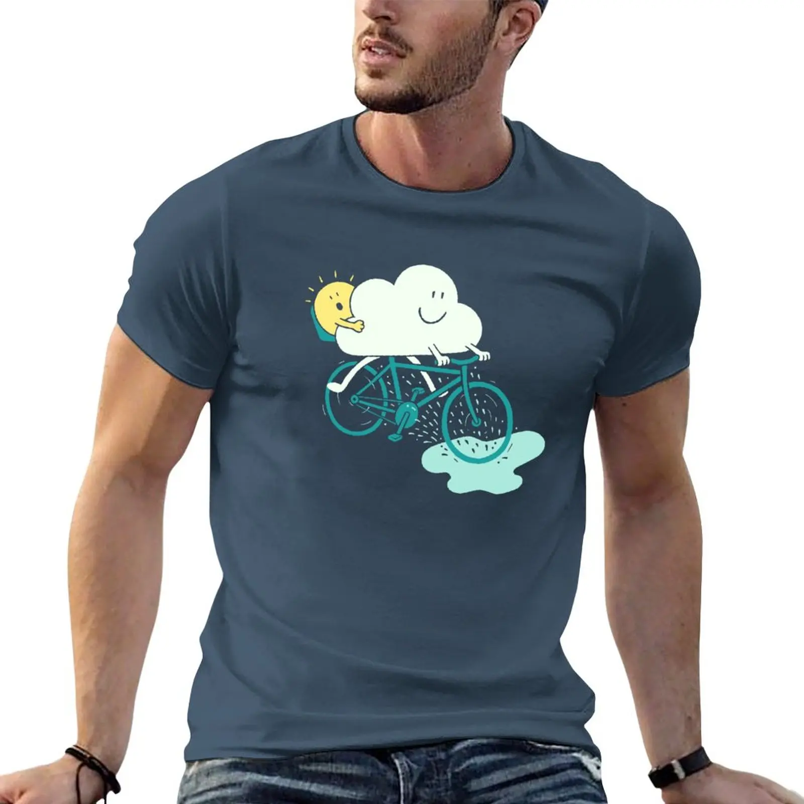 New Weather Cycles T-Shirt graphics t shirt Anime t-shirt T-shirt short slim fit t shirts for men