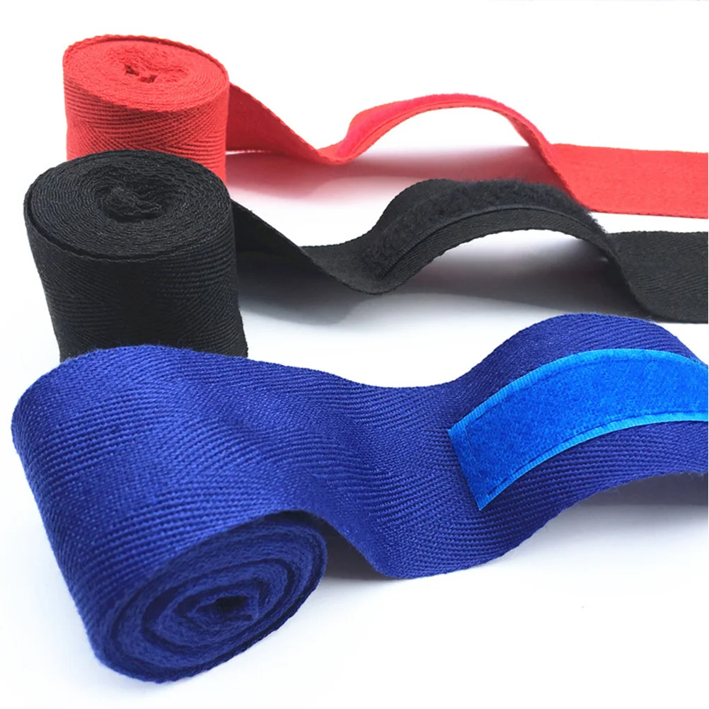 

2 Pcs Boxing Bandage Handguard Tight Grip Wraps for Wrapping Belt Sports Martial Arts