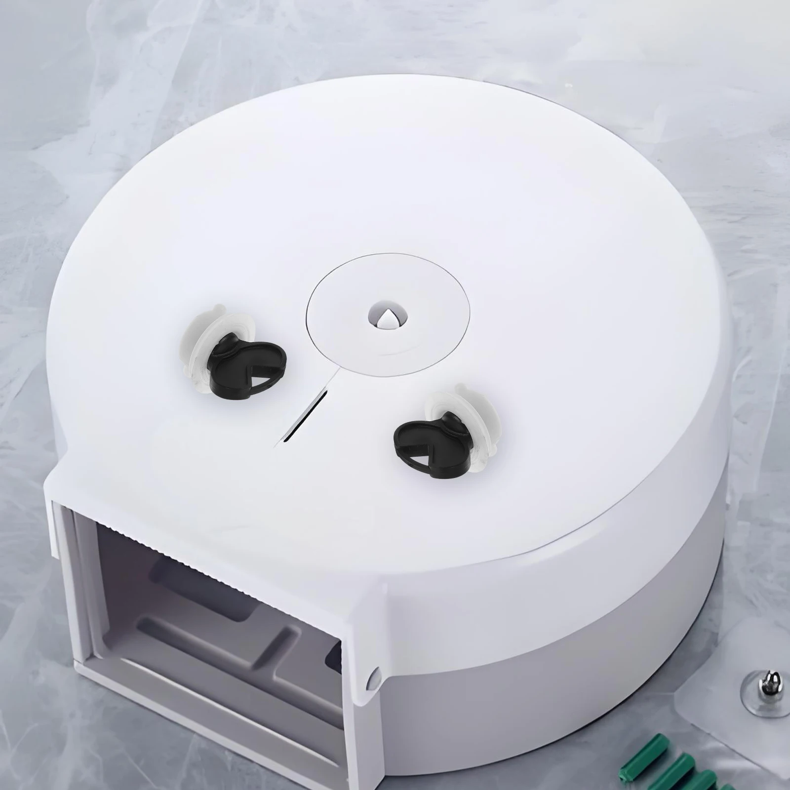 

Tissue Box Switch Lock Paper Towel Dispenser Toilet Napkin Large Tray of Replacement Plastic