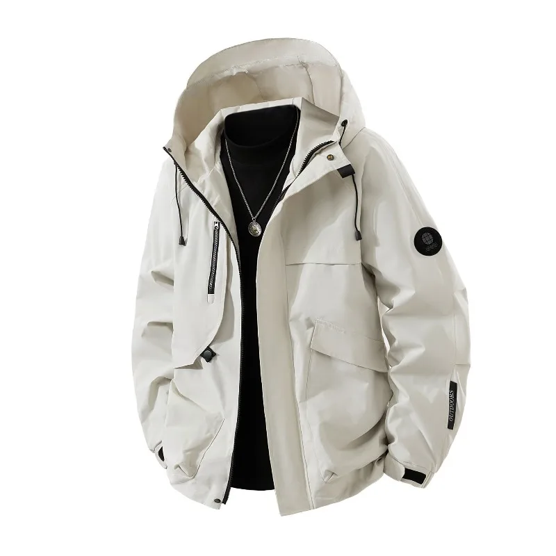 

Men Women Windproof Rainproof Sun-proof Mountaineering Suits Fashion Windbreaker Coat Spring Autumn Outdoor Windbreaker Jackets