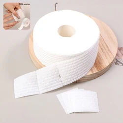 1000Pcs/Roll Thin Nail Remover Cotton Disposable Lint-Free Soak Wipe Cotton Gel Polish Remove Nail Art Cleaning Pad