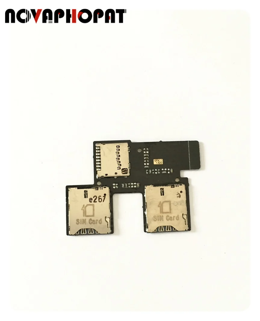 T326E Sim Card Reader Flex For HTC Desire SV T326E SIM Flex cable Memory SD Card Slot Holder Replacement Parts