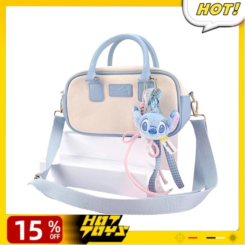 

Kawaii Stitch Handheld Crossbody Bag Detachable Bag Cute Cartoon Pendant Summer Crossbody Bag Accessories Girl Holiday Gifts