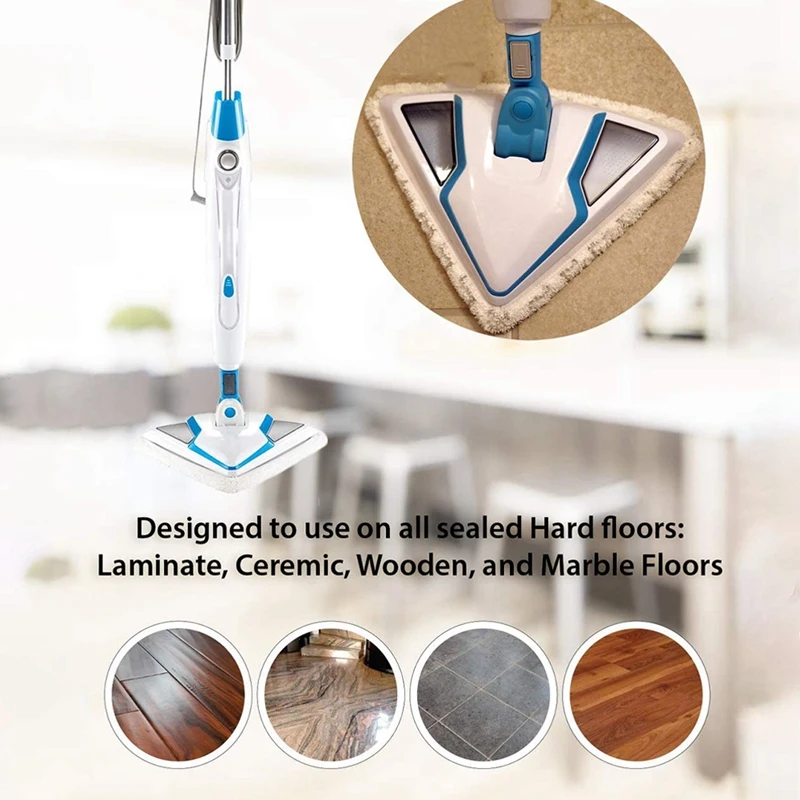 Top ข้อเสนอเปลี่ยนสำหรับ Bissell Poweredge และ Powerforce Lift-Off 2078, 2165, 20781 Series Mop Pads