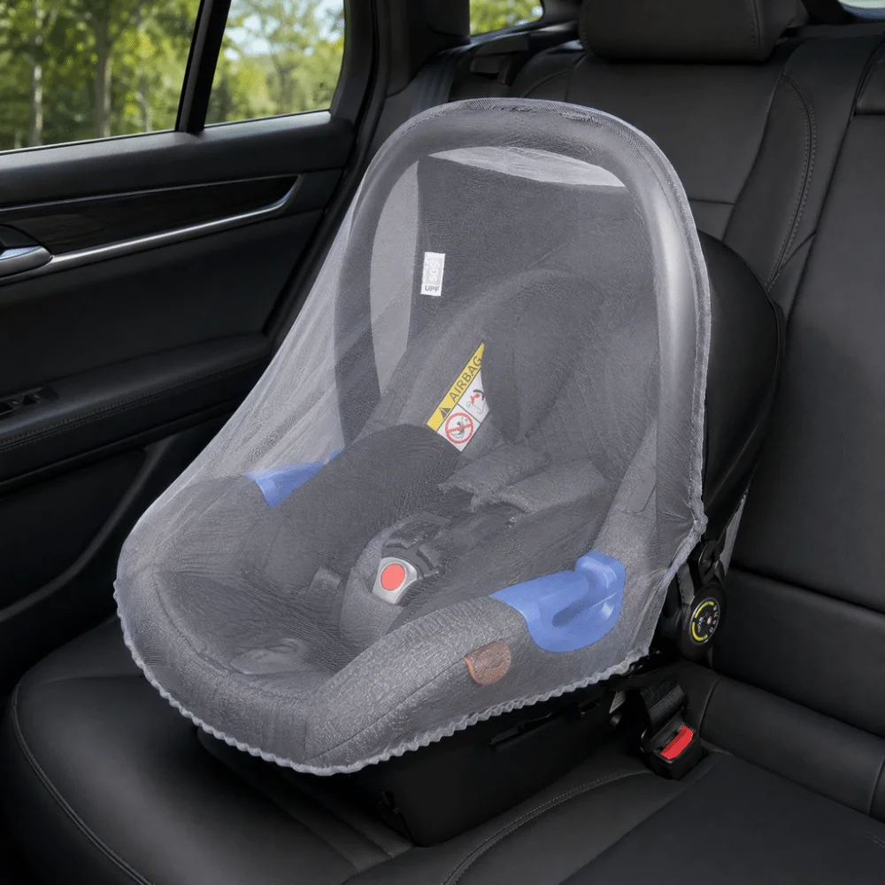 Polyester Baby Basket Shield Fine Mesh Anti-insect Stroller Mesh Cover Portable Universal Fit Baby Mosquito Net Daily Use