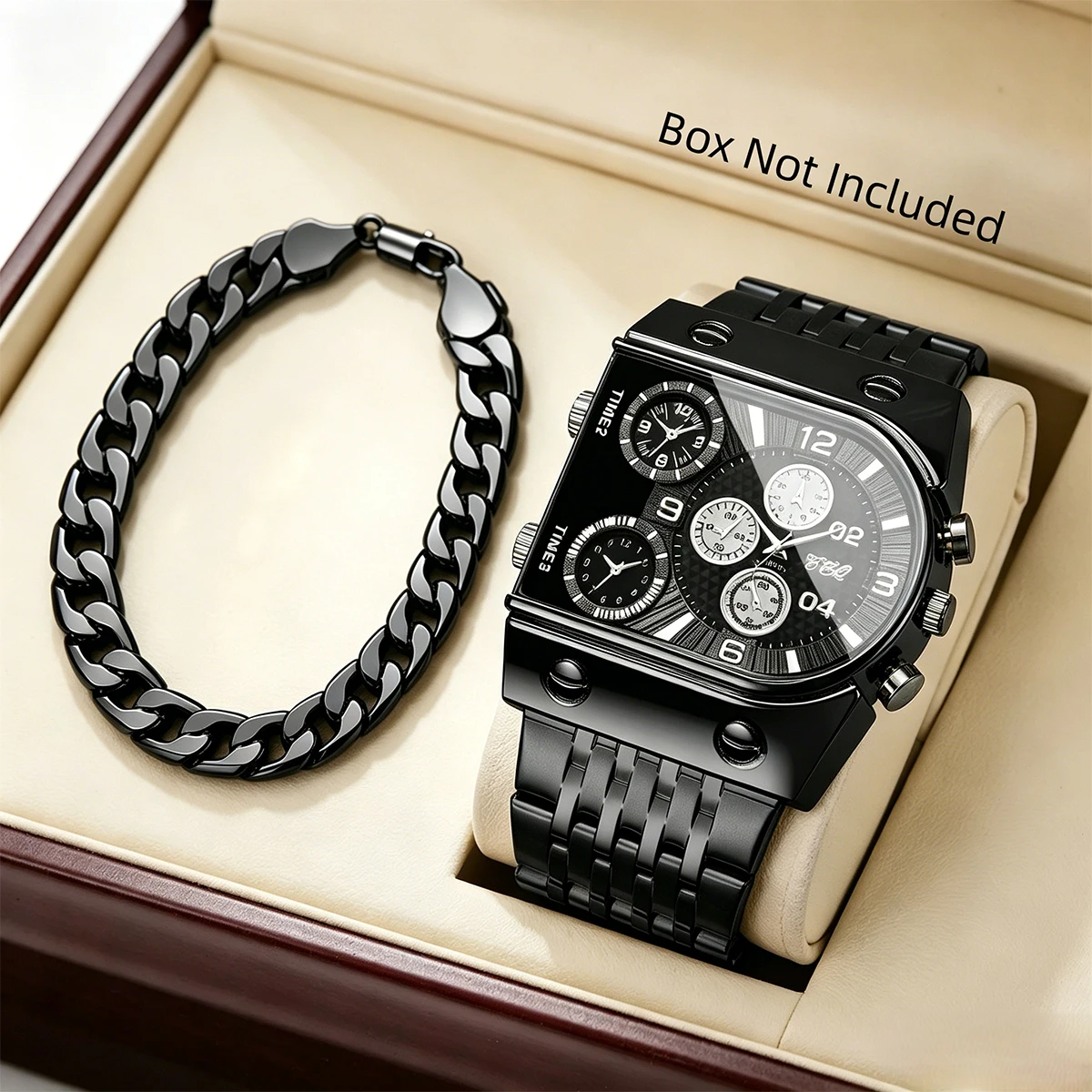 Juego de 2 relojes de pulsera - Luxury Watch Organizer For Men reseña y precio