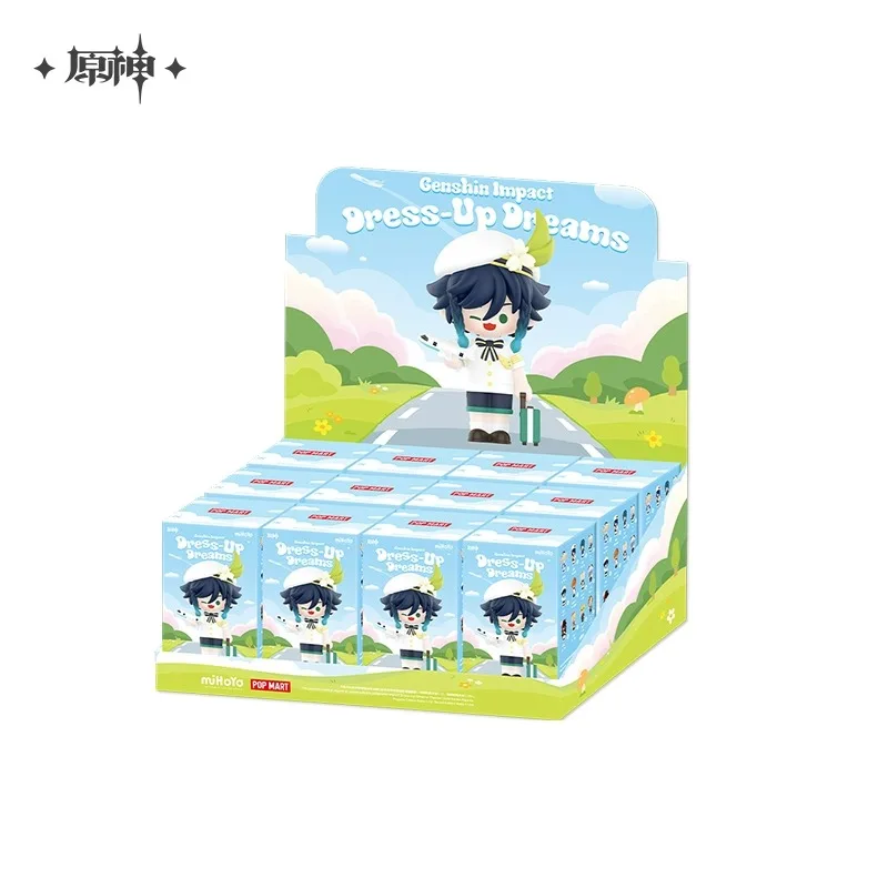 Genuine POP MART Genshin Impact Dress-Up Dreams Themed Chibi