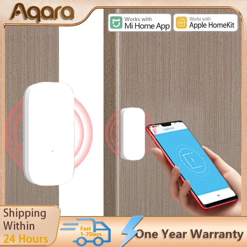 

Aqara Zigbee датчик окна и двери беспроводной мини-датчик двери умный датчик шлюза сигнализации датчик двери и окна wi fi Mijia Mi Home