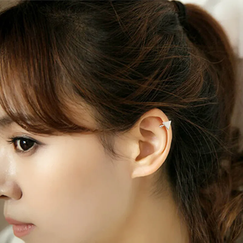 Arrivals Fashion No Pierced Non-piercing Earcuff Ear Star Moon Heart Triangle Clip-on Clip Earrings For Women Jewelry