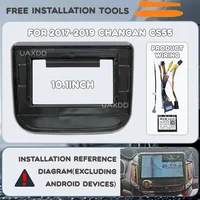 Para 2017-2019 CHANGAN CS55 10,1 pulgadas coche DVD MP5 radio Android marco reproductor de vídeo tablero multimedia canbus caja arnés estéreo