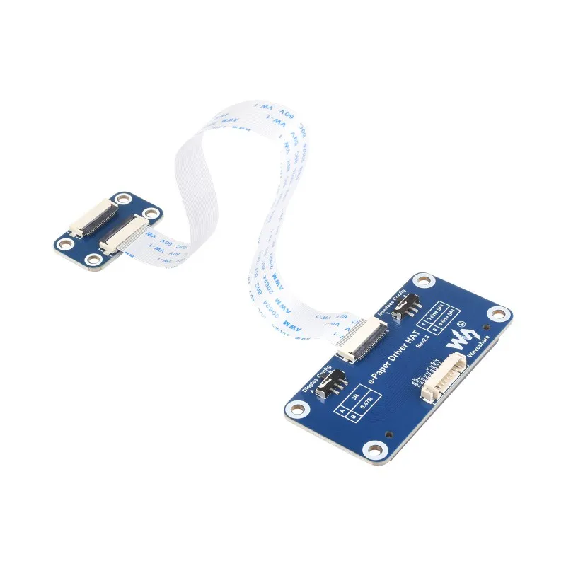 

Шляпа драйвера электронной бумаги Waveshare, универсальная шляпа драйвера панели электронной бумаги Raw, поддерживает большинство панелей электронной бумаги Waveshare SPI