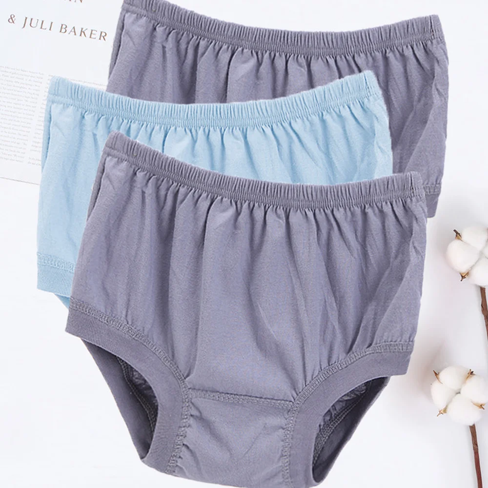 

2 шт., мужские трусы из чистого хлопка больших размеров, мужские свободные трусы с высокой талией, удобные трусы, мягкие, приятные для кожи трусики XL-4XL