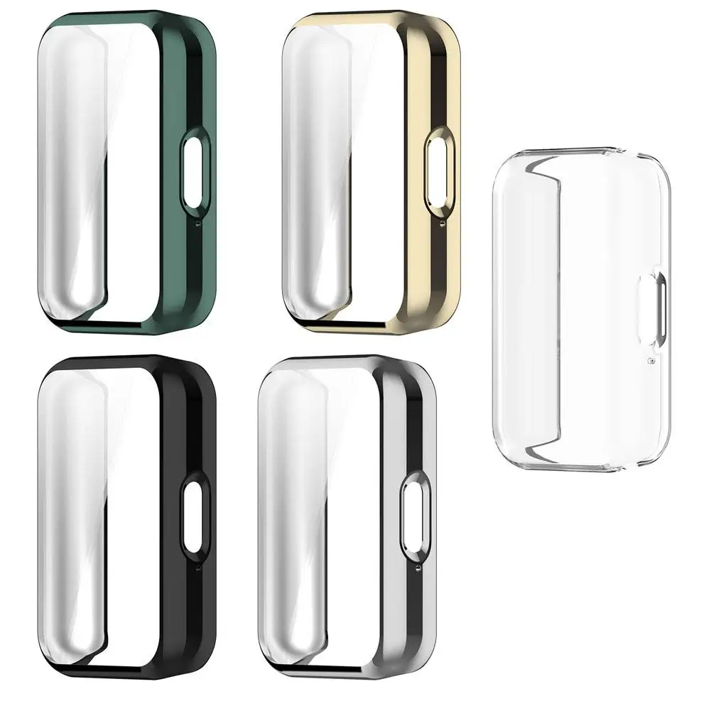 Protective Case For Samsung Galaxy Fit3 TPU Soft Glue Protective Cover All-inclusive Electroplating Anti Fall Protective Shell