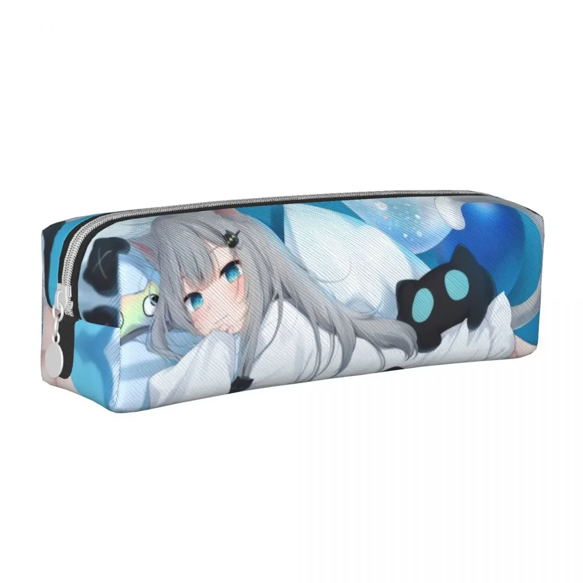 สาวอะนิเมะ Neko Virtual Youtuber แมวดินสอ Pencilcases กล่องปากกาสําหรับนักเรียนดินสอกระเป๋านักเรียนโรงเรียนของขวัญเครื่องเขียน