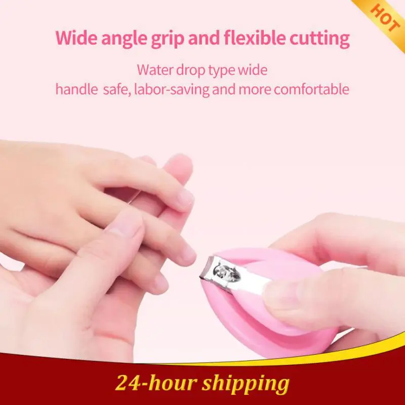 Infant Finger Toe Trimmer No Odor Light Healthy Safety Jaws Prevent Bouncing Baby Nail Care Tools Kids Nail Clippers Anti-fall