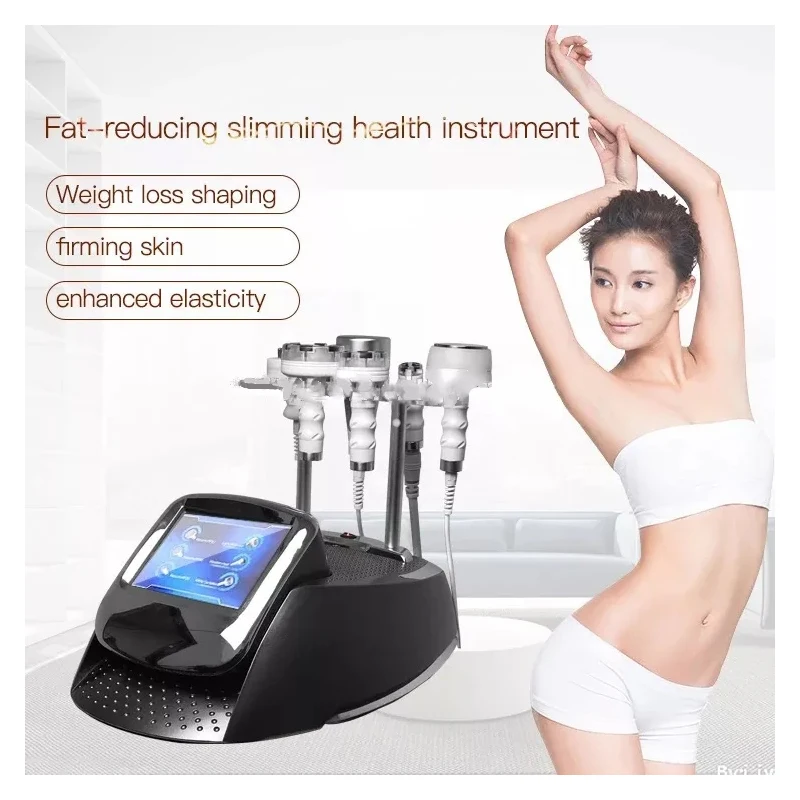 Multi- Functional 6 in 1 80k Ultrasonic Cavitation Rf Vacuum Slimming Machine For Body Shape Machine