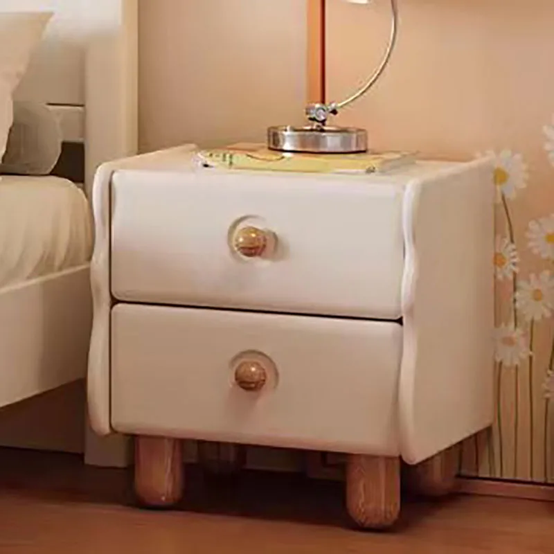 Kids 'Bedside Cabinet Nightstand, mesa de madeira, mesa de cabeceira, armazenamento noturno infantil, mesa lateral pequena, mobiliário infantil