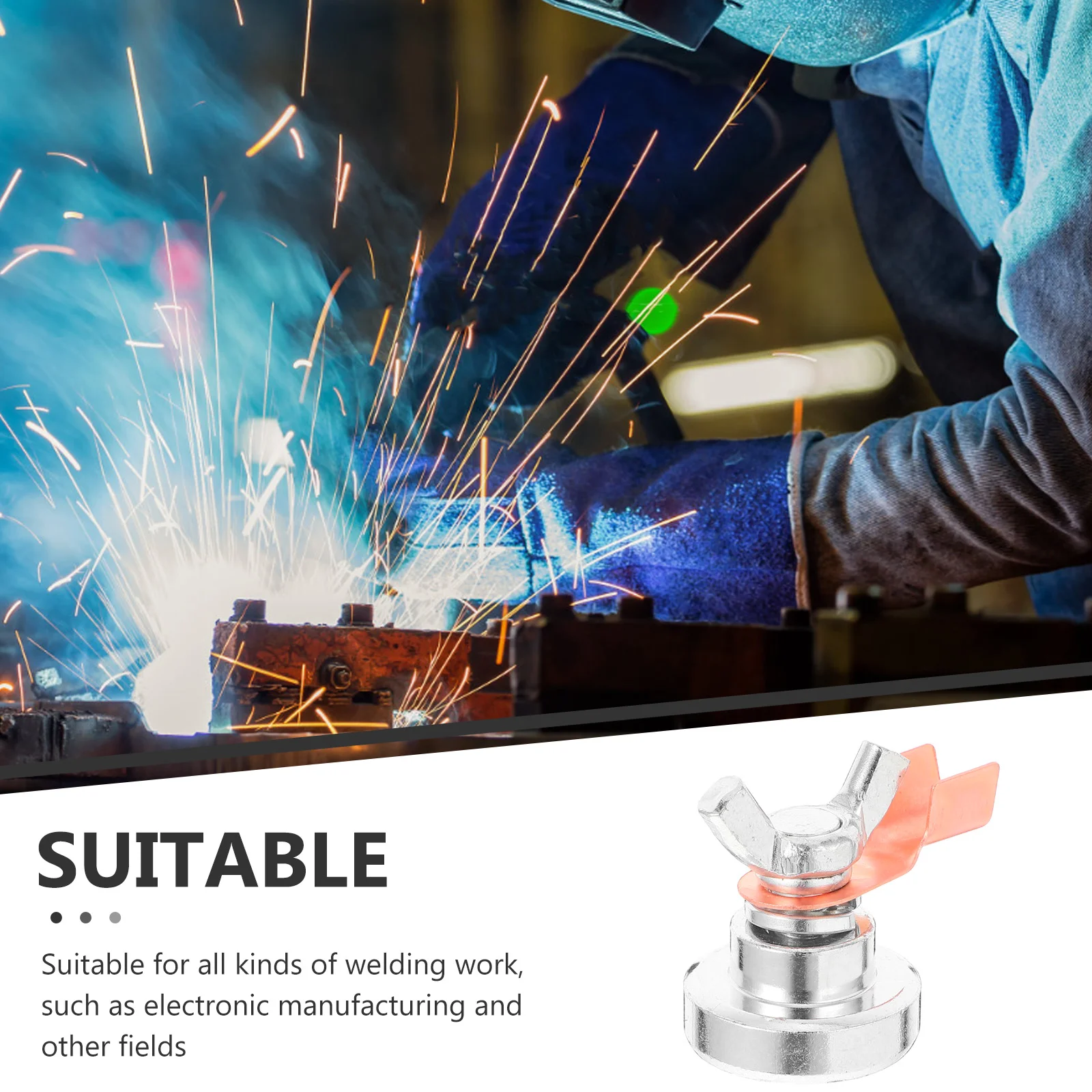 Welding Ground Clamp Accessories Magnets and Clamps Railing Magnetic Support Iron