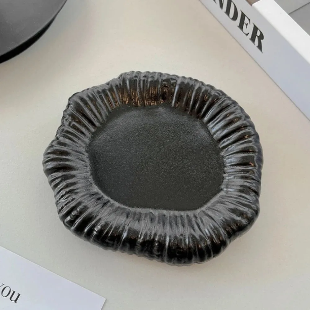 Fashion Plastic Jewelry Storage Tray Irregular Shape Creative Jewelry Display Storage Plate Jewelry Organization